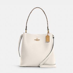 Coach Town Bucket Bag With Whipstitch - Rare!